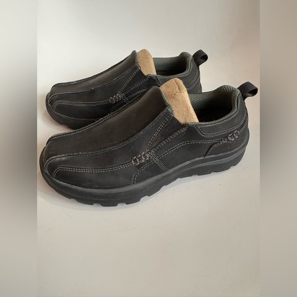 Skechers kids relaxed fit superior haute shoe black size 3 memory foam slip on - Picture 6 of 8